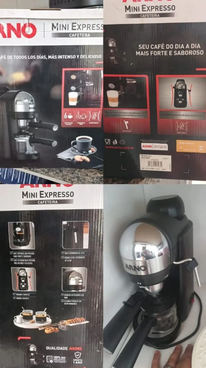 Cafeteira Arno Mini Expresso