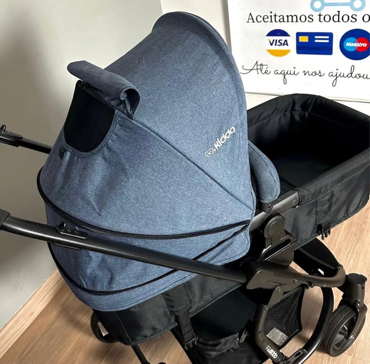 Carrinho Completo - KIDDO Prima (azul)65578368701827124