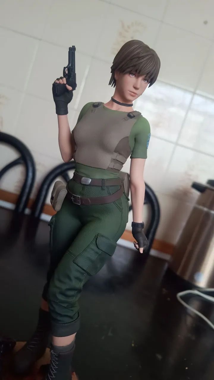 Por encomenda - Figure 3D da Rebecca Chambers - RE0