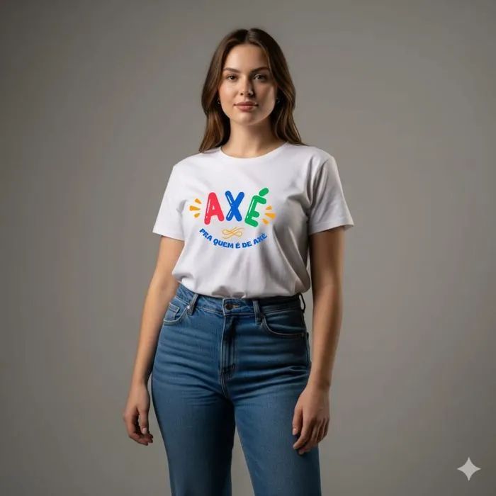 CAMISA ESTAMPA AXÉ - Foto 2