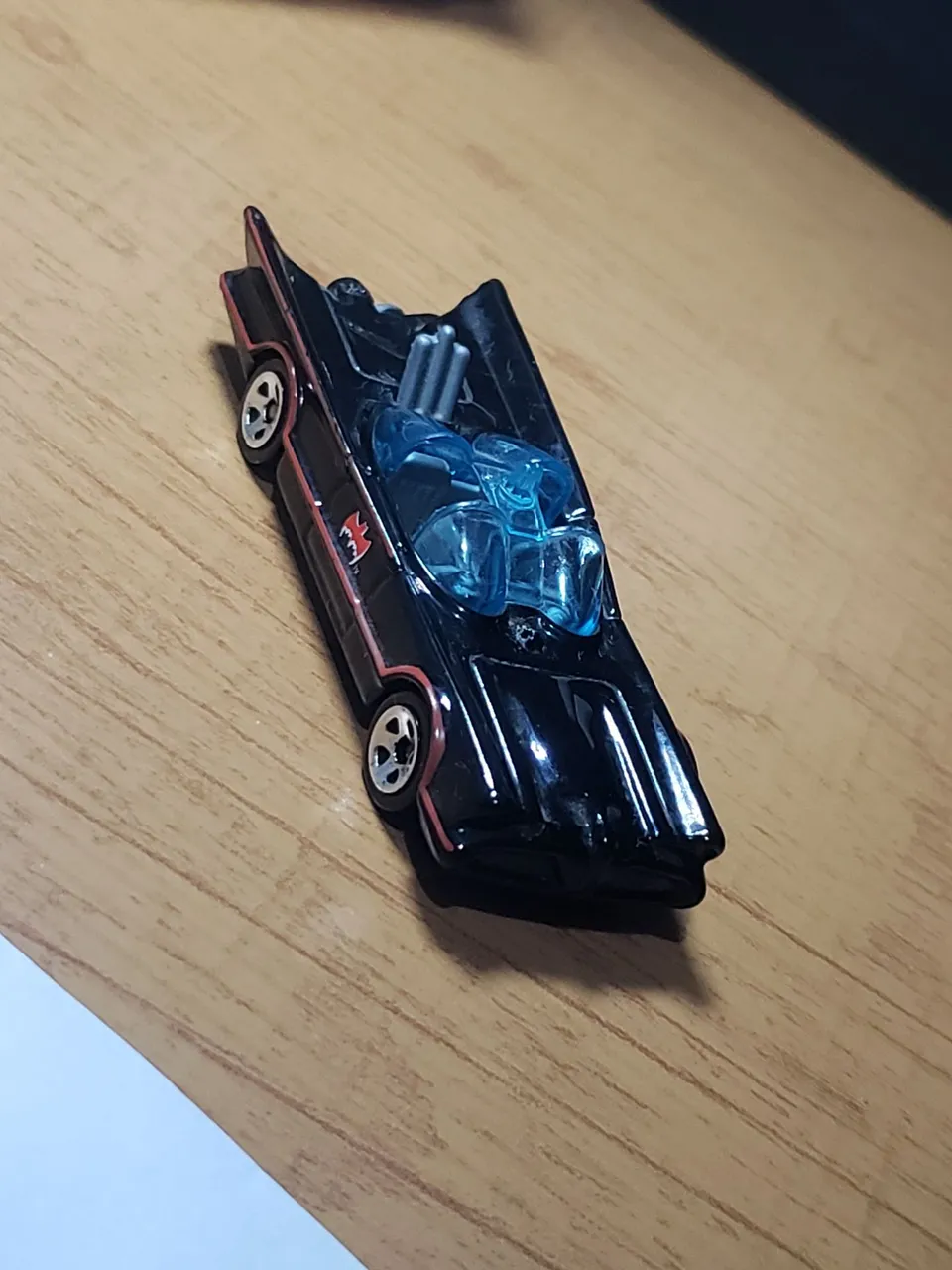Batmovel Hot Wheels - cadilac série de tv retrô batman