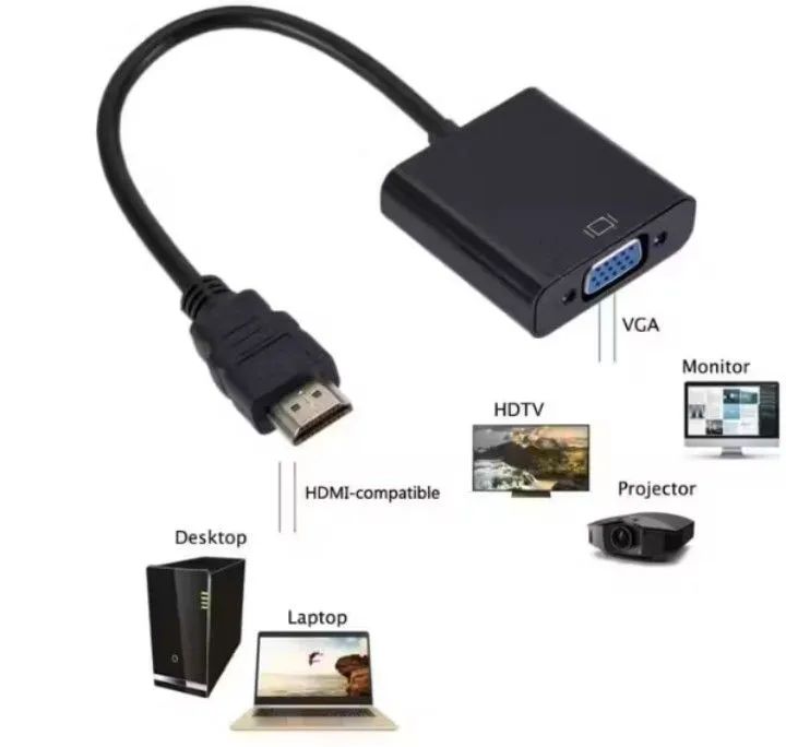 Cabos VGA Para HDMI  Exbom - Foto 3