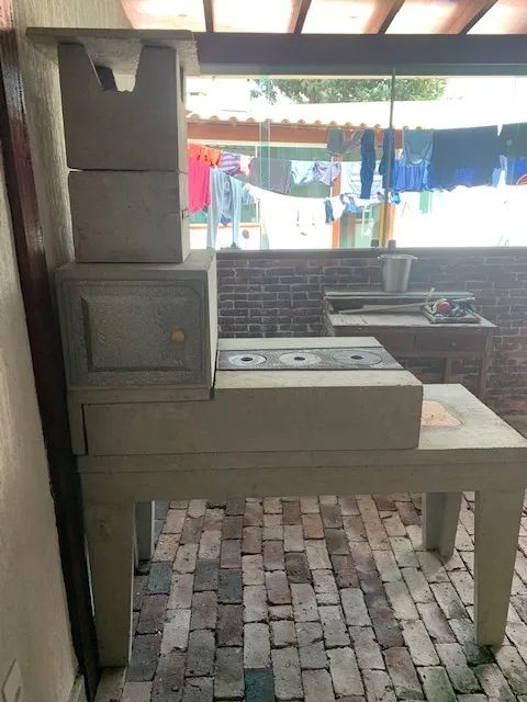 Forno e fogão a lenha pré moldado - Foto 2