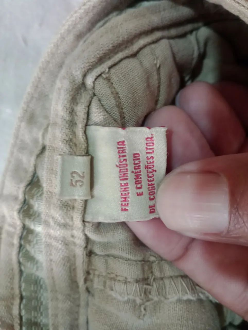 Calça jeans beje  - Foto 3