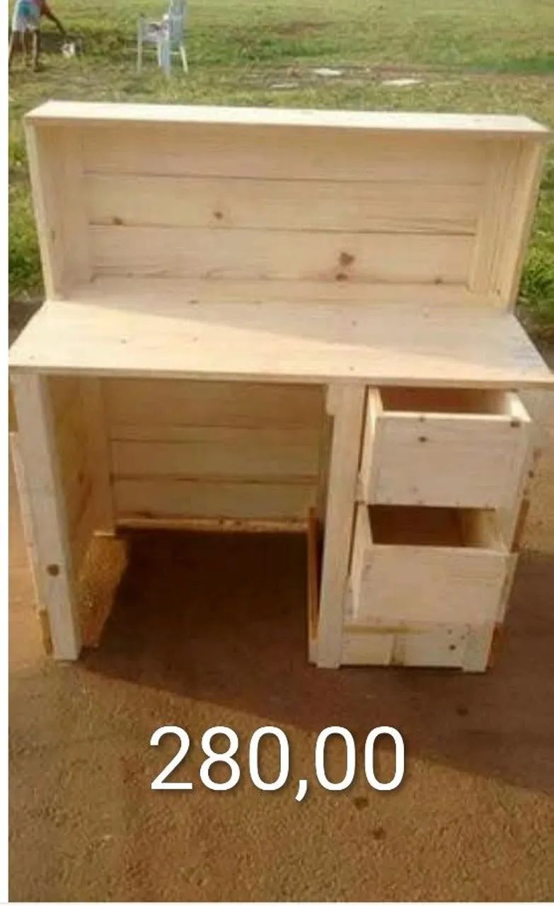 Escrivaninha rustica - Foto 4