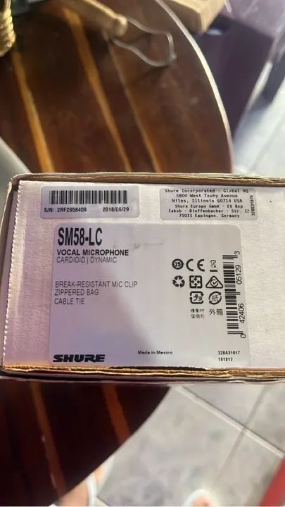Microfone shure sm58 promoção Original !!! - Foto 2