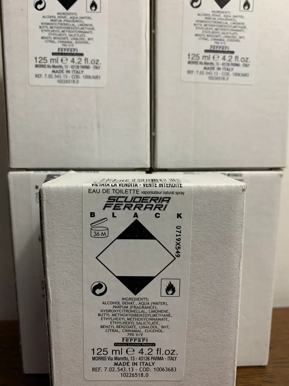 Perfume Ferrari Black Original Importado - Tester 125ml - Foto 4