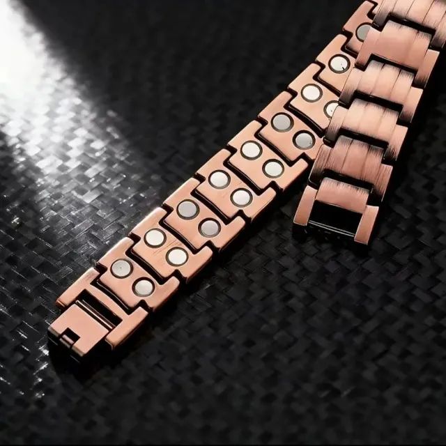 Pulseira  Masculina Cobre - Foto 2