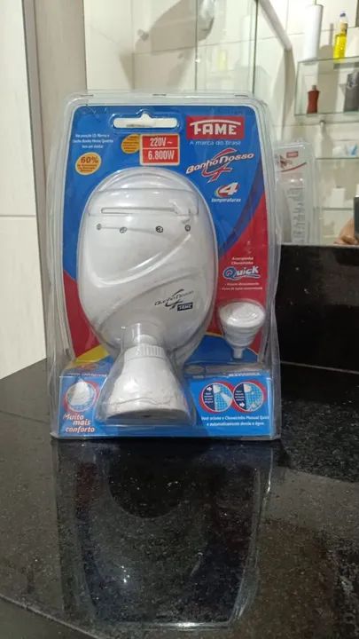 Ducha Fame banho nosso por 80 reais.