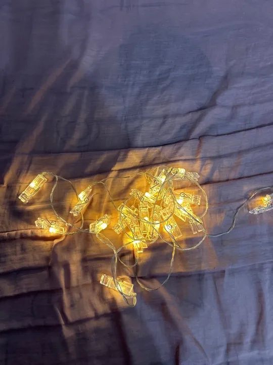 Fita de LED com Clipes para Decoração