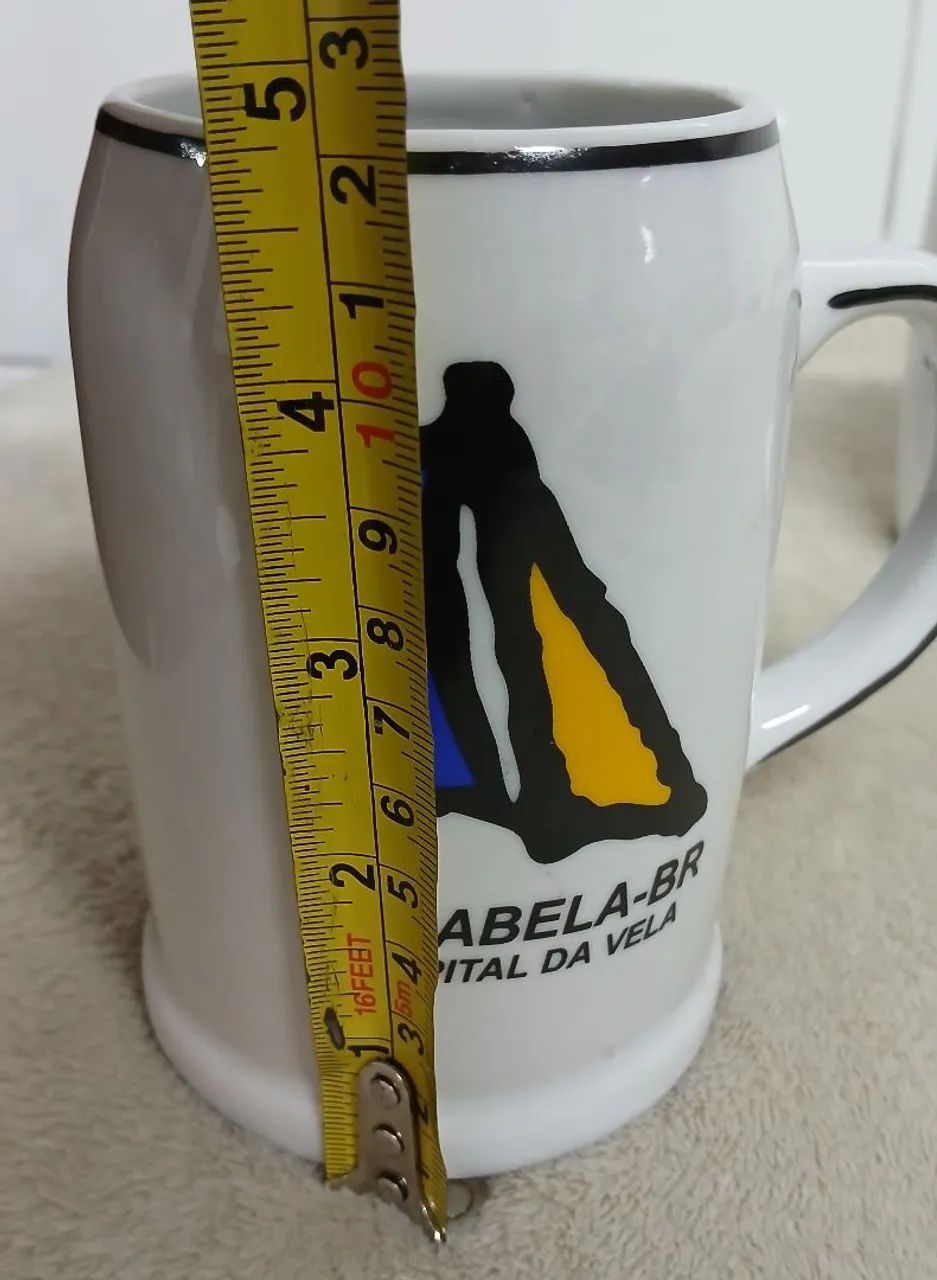 Kit com 2 Xícaras e 1 Caneca Tématica de Ilha Bela - Foto 5