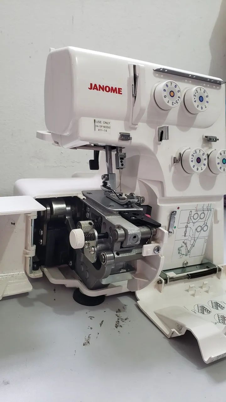 Máquina de Costura Overloque Janome - Foto 5