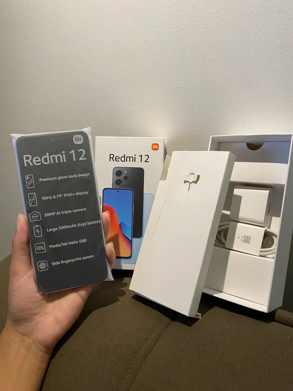 Celular Xiaomi Redmi 12 Seminovo 256GB - Foto 3