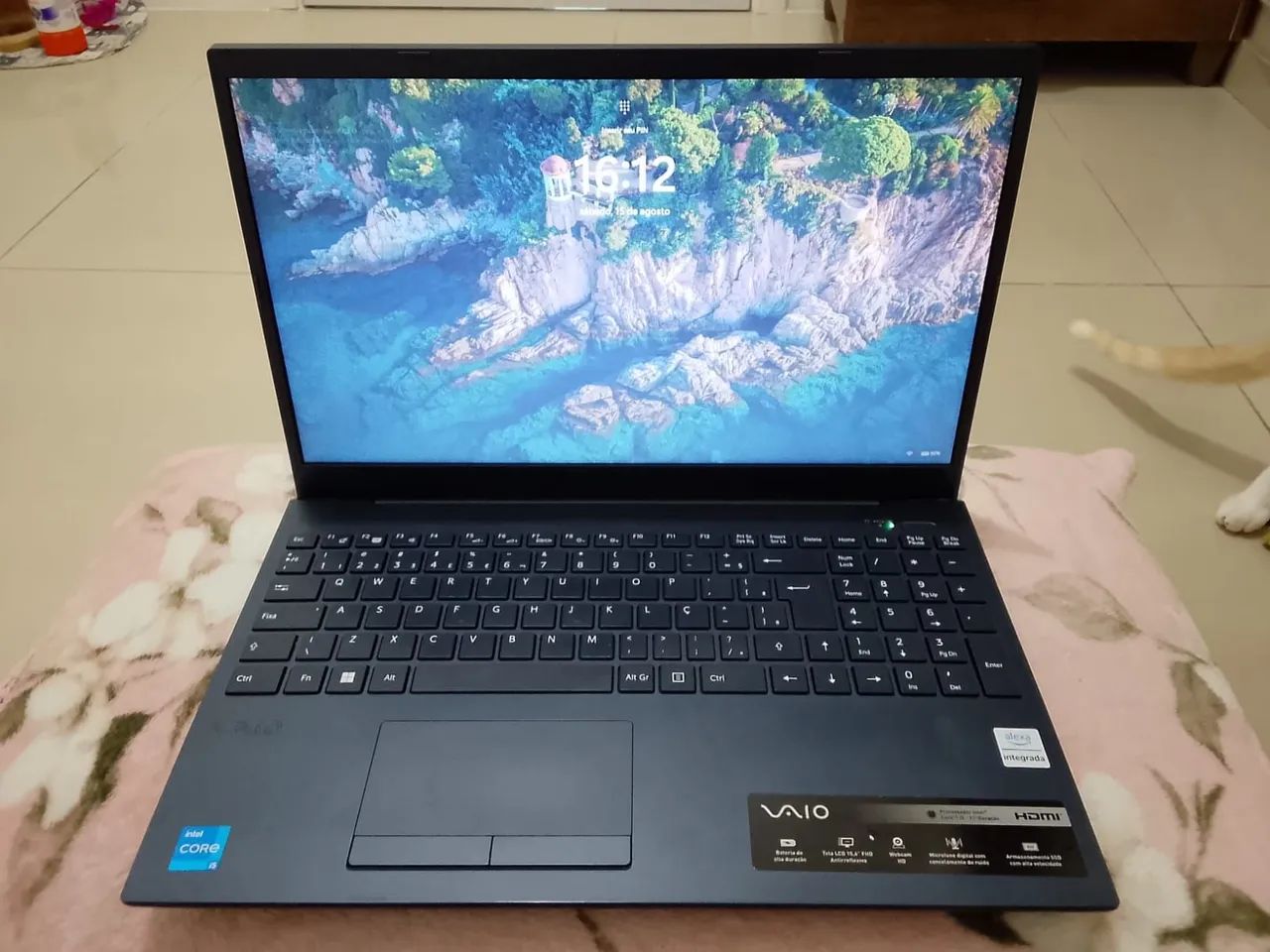 Vendo notebook Vaio NOVO - Foto 5