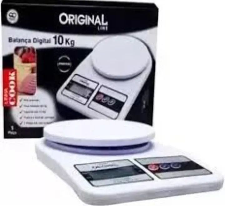 Balança digital 10kg na caixa
