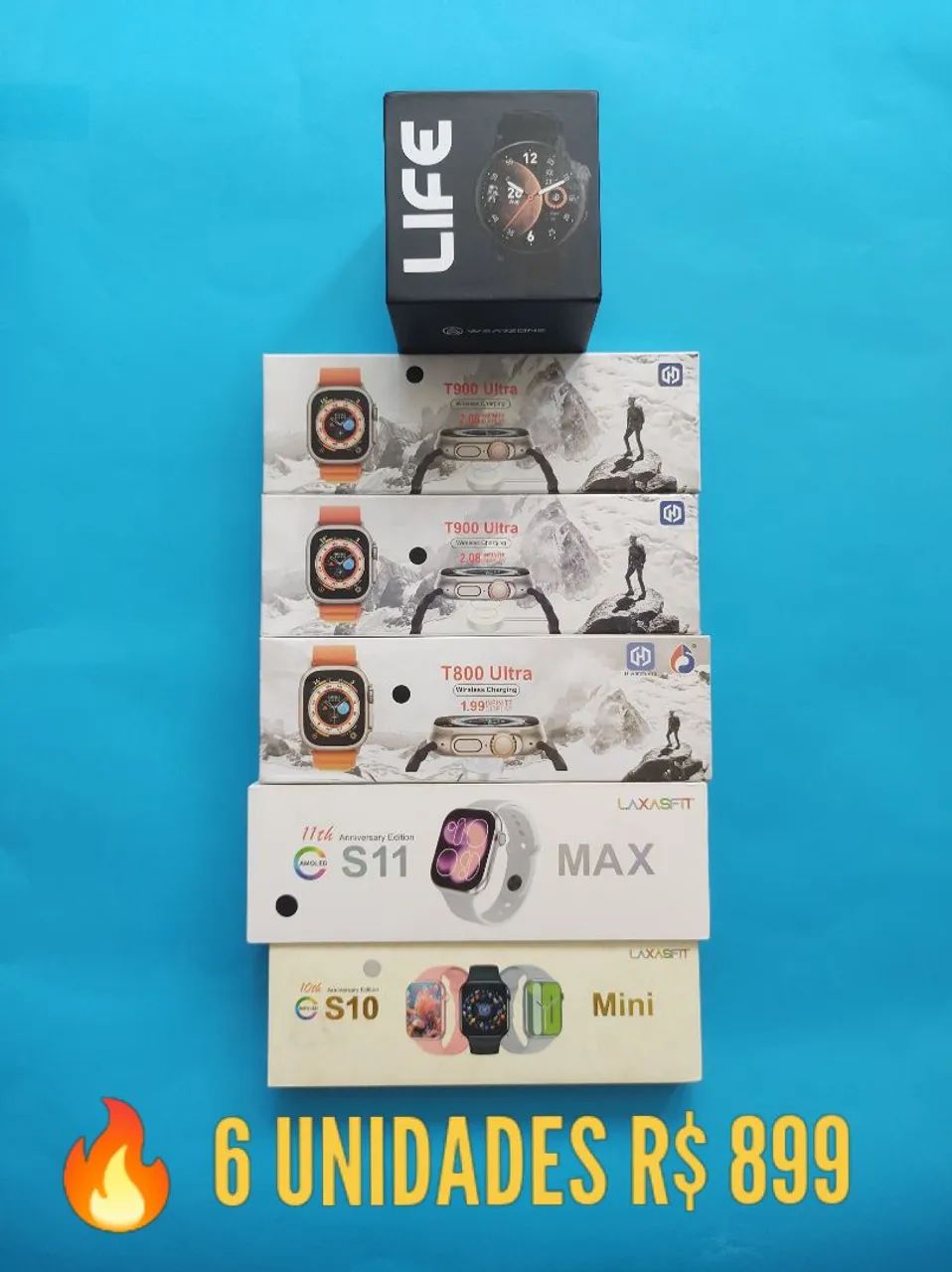 Smartwatch 6 UNIDADES 