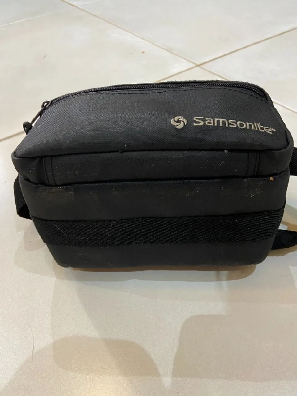 Bolsa Câmera Samsonite Vintage Preta - Impecável e Completa - Foto 5