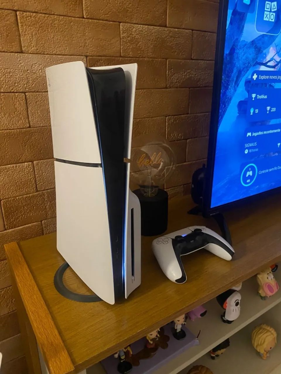 PS5 Slim com Leitor + Returnal | Completo, com Caixa - Foto 5