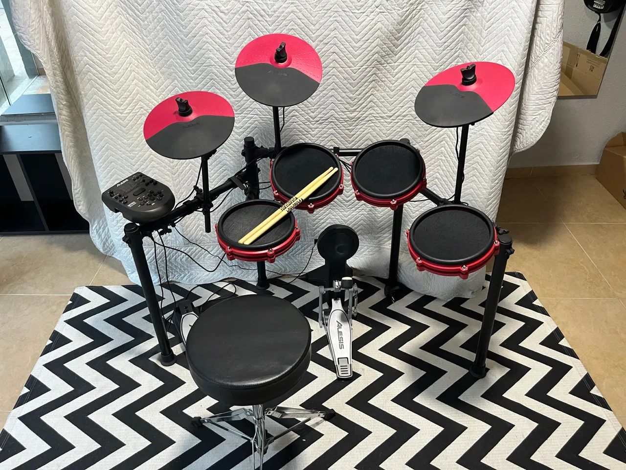 Bateria Eletrônica Alesis Nitro Mesh - Foto 5