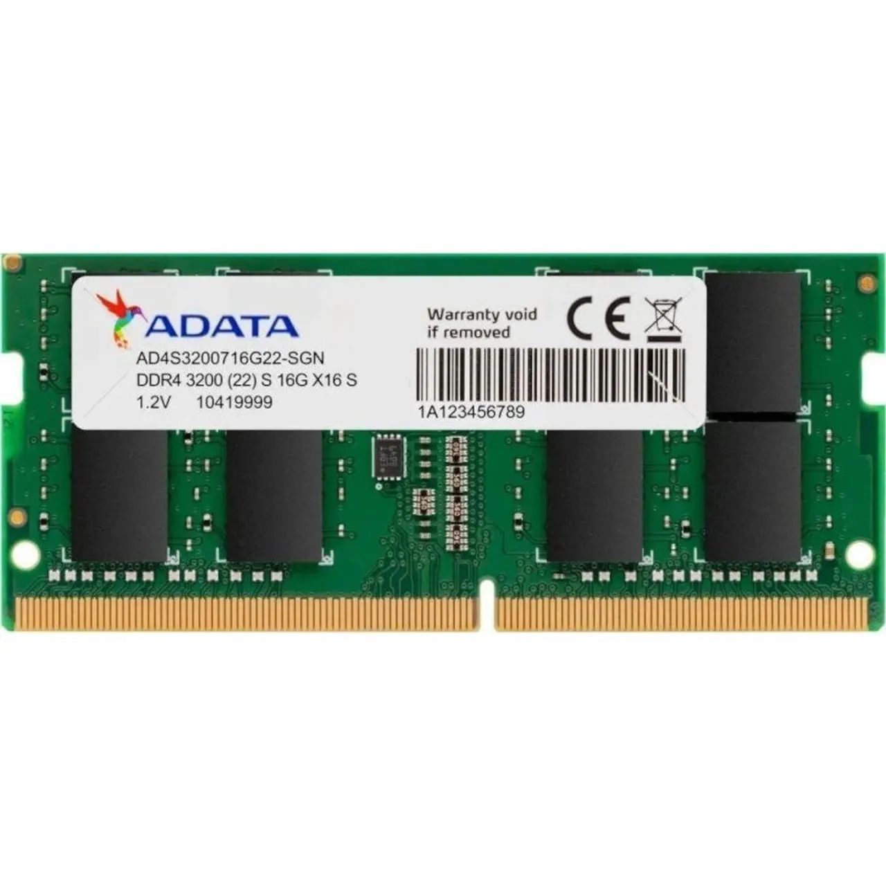 Memória RAM 16GB DDR4 3200 notebook 