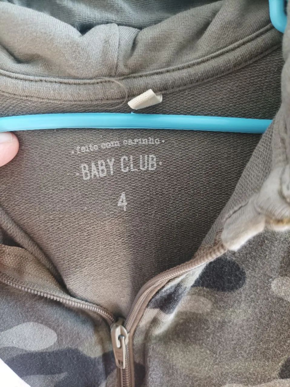 Moletom infantil com capuz - 4 anos  - Foto 4