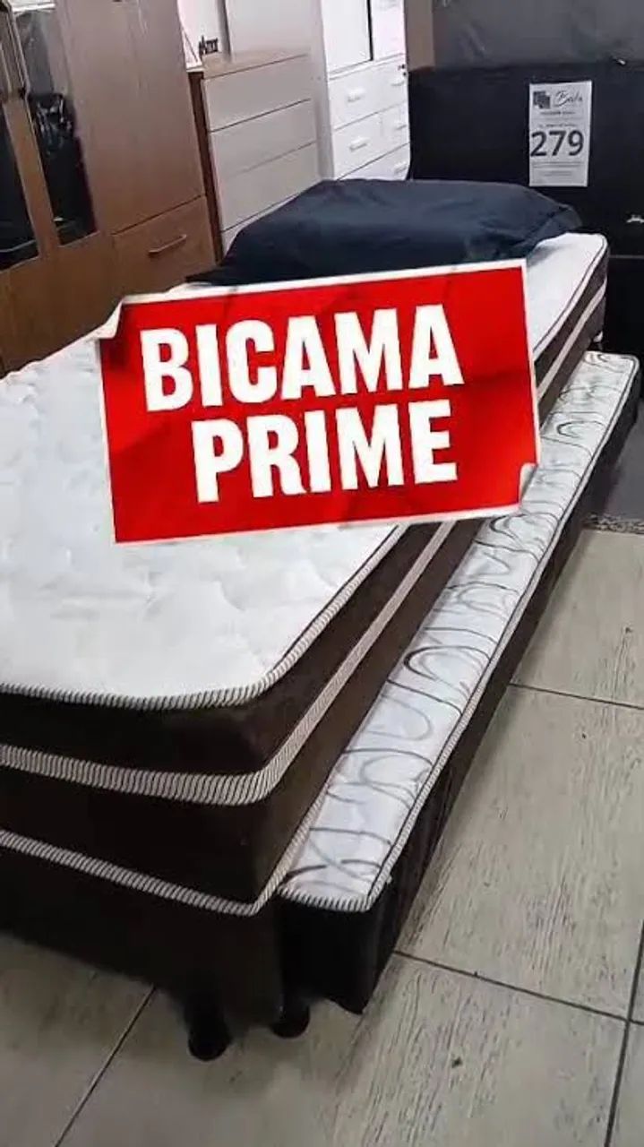 Bicama Spring Flex molas ensacadas espumas 28 ótima para pequenos quartos / entrega rapida - Foto 4