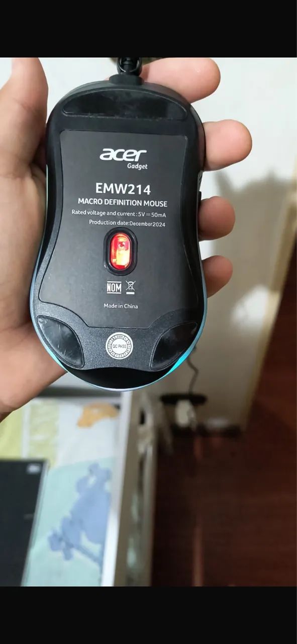 Mause gamer ace , usado apenas uma vez , 3200dpi , de estrema qualidade - Foto 3