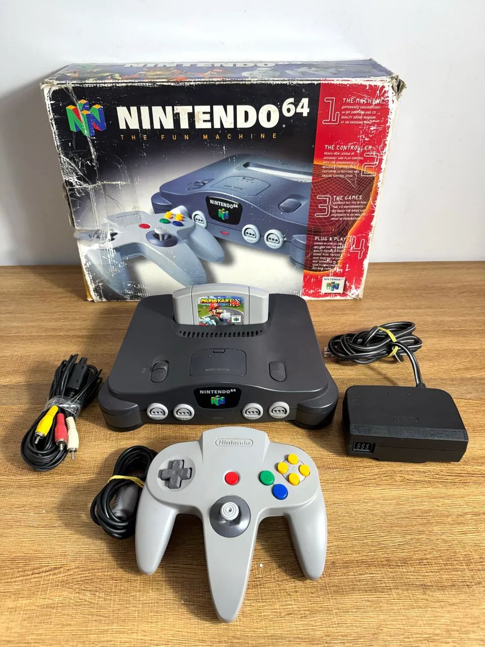 Nintendo 64 + Mario kart