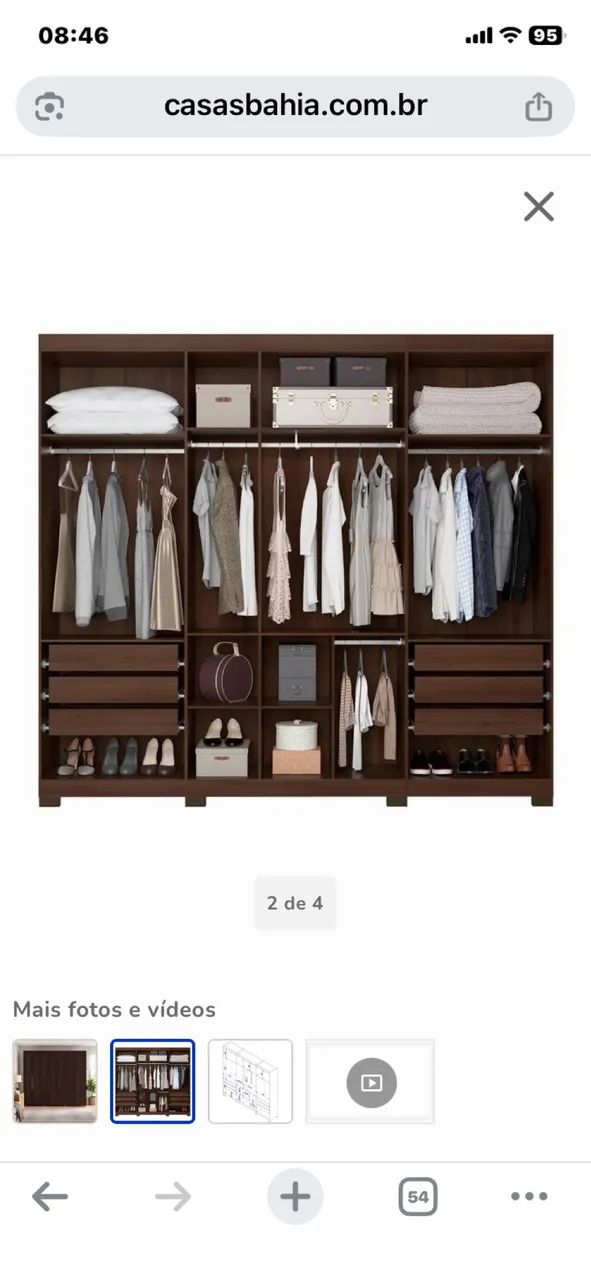 Guarda roupa casal - Foto 2