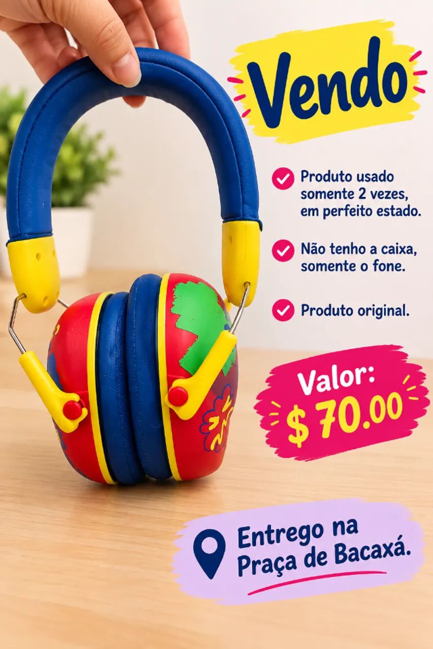 Fone Abafador 
