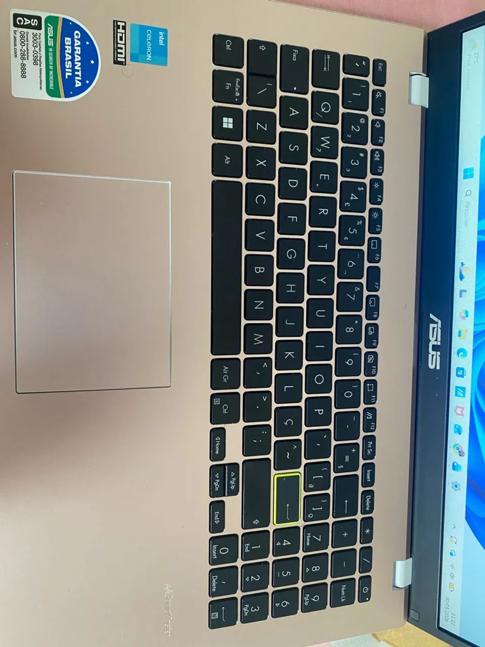 Notebook Asus Vivobok GO 15 rosa 