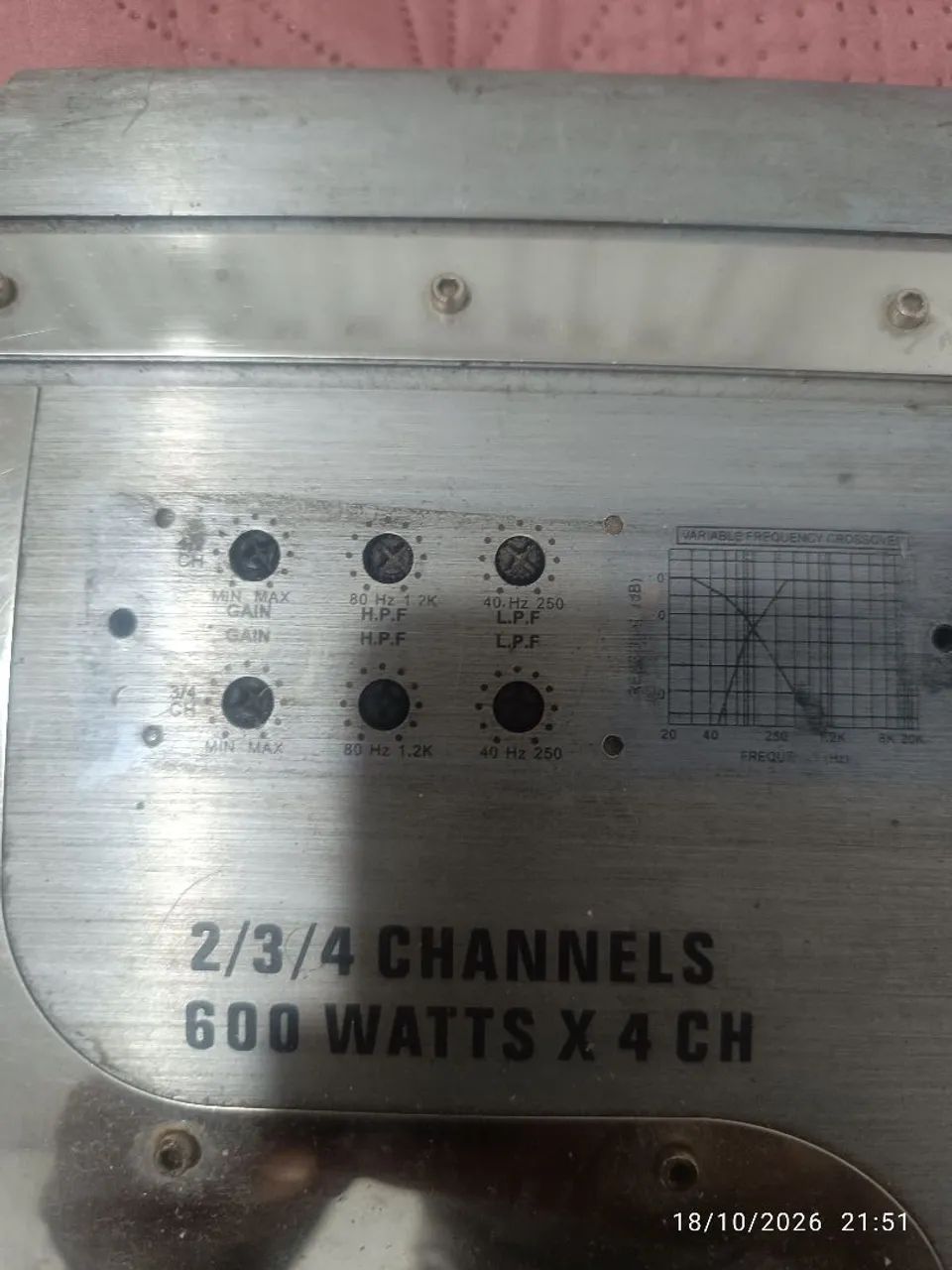 Vendo módulo de som bBuster 2400gl - Foto 4