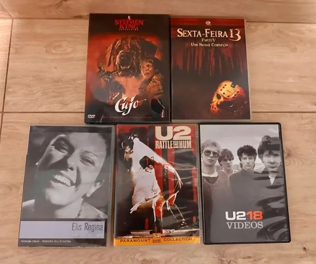 05 DVDs Diversos