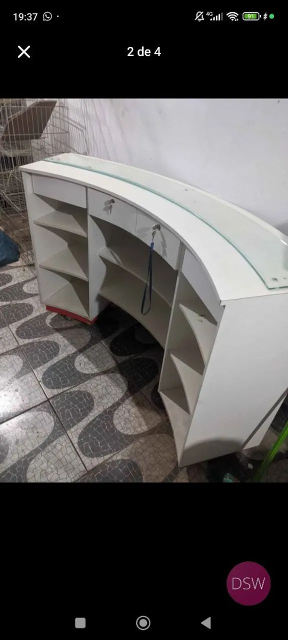 Balcão para loja 