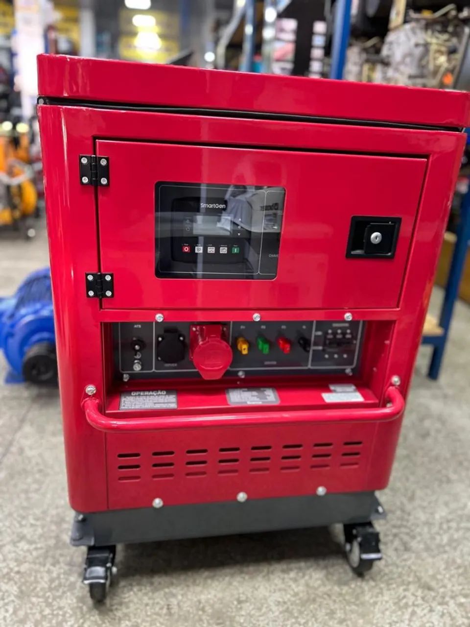 GERADOR SILENCIOSO 12.5KVA 127/220V P/ELETRICA BRANCO  - Foto 3