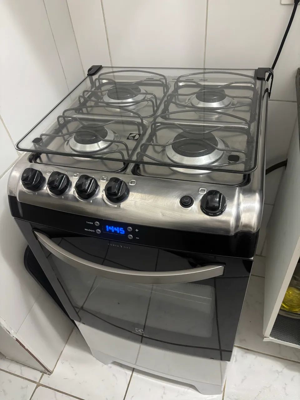 Fogão Electrolux 4 bocas com timer e Corta Gás - Foto 3