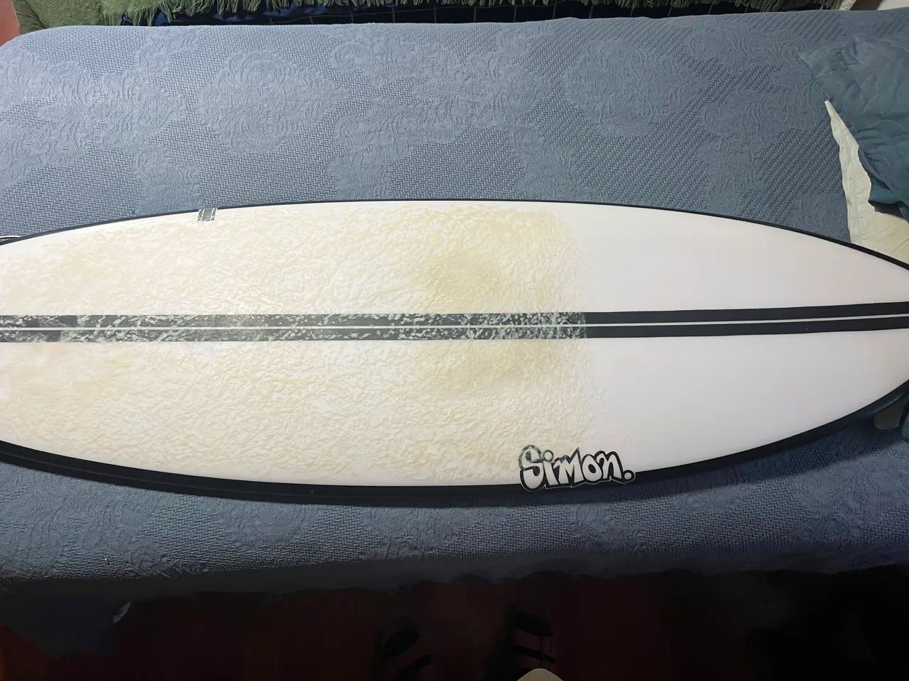Prancha Simon Surfboards usada poucas vezes - Foto 5