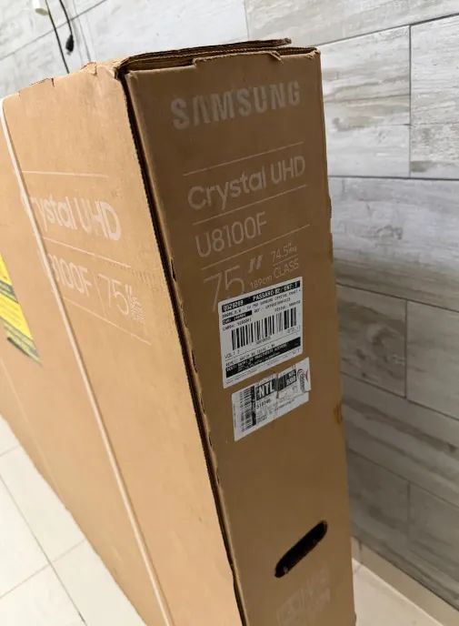 Smart TV 75? Samsung Crystal 4K Nova Lacrada - Foto 2