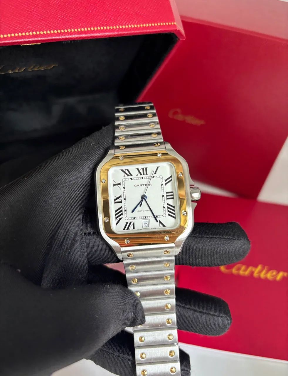 Relógio Cartier Santos 40mm Automático  - Foto 2