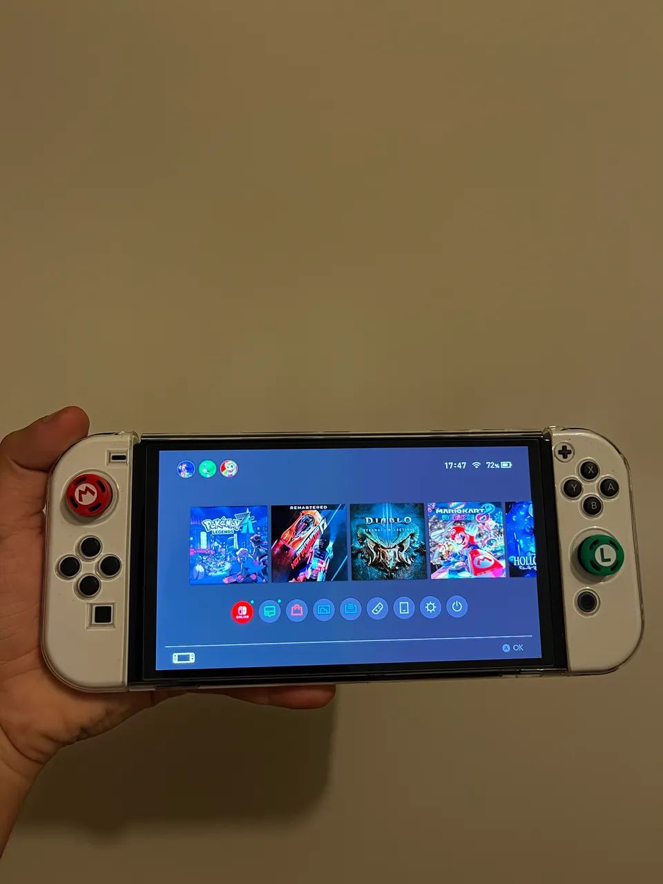 Nintendo Switch OLED 64GB + 256GB