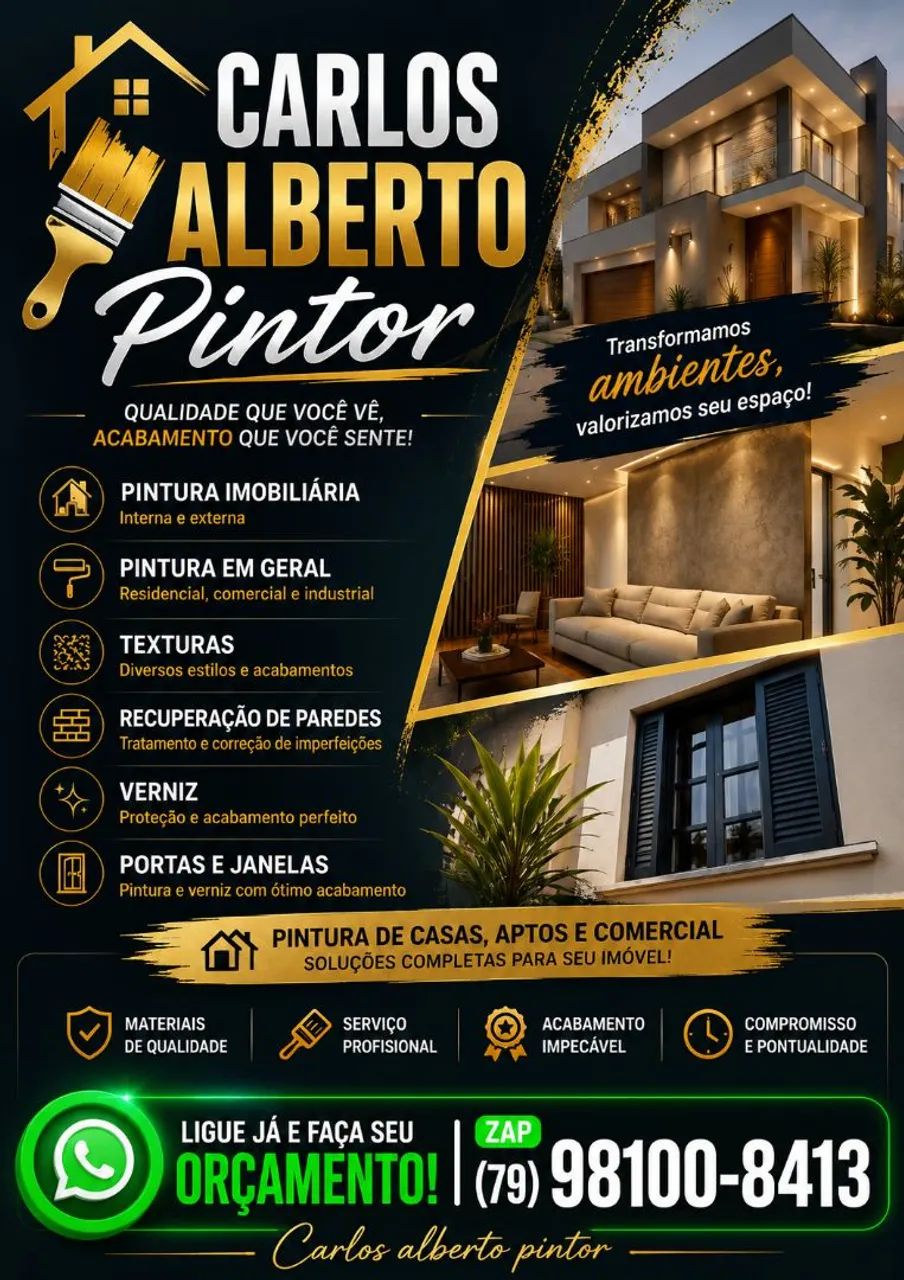 Pintura imibiliaria em geral.