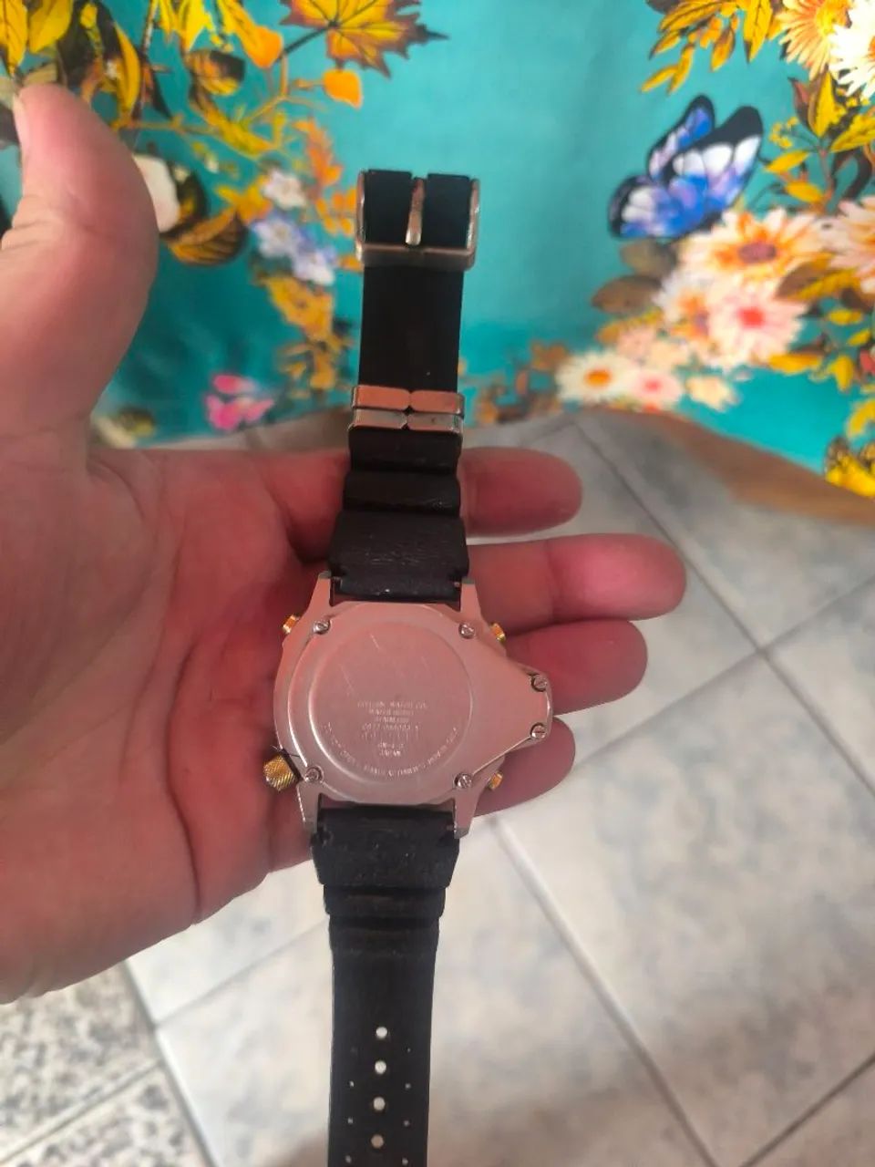 Relógio Citizen Aqualand CO22 Série Ouro 1986 *No estado* parado.  - Foto 6