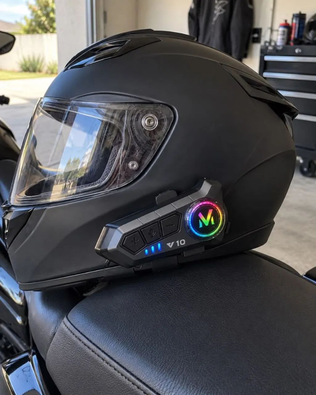 Fone de ouvido para capacete de moto