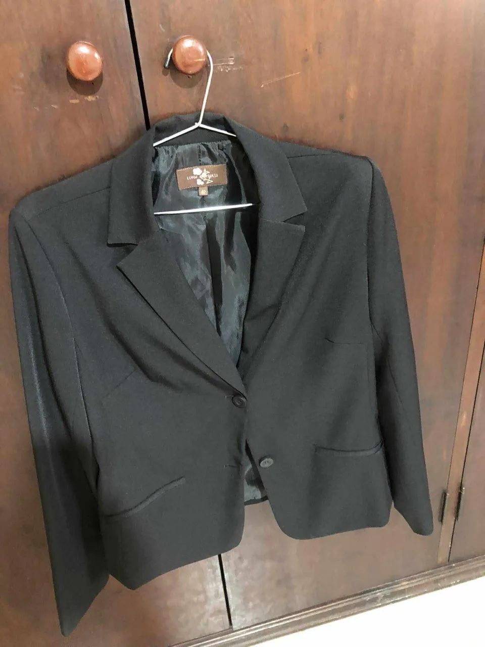 Blaser forrado e calça feminino tamanho P