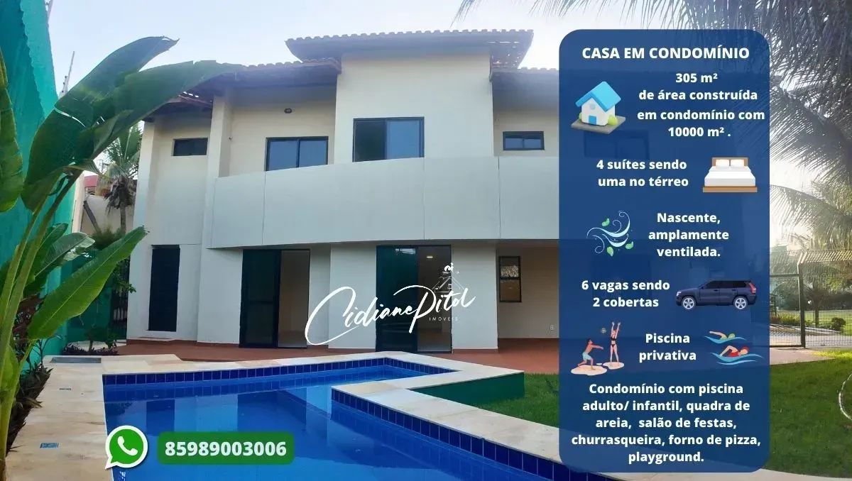 CASA DUPLEX EM CONDOMÍNIO NAS DUNAS - Foto 2