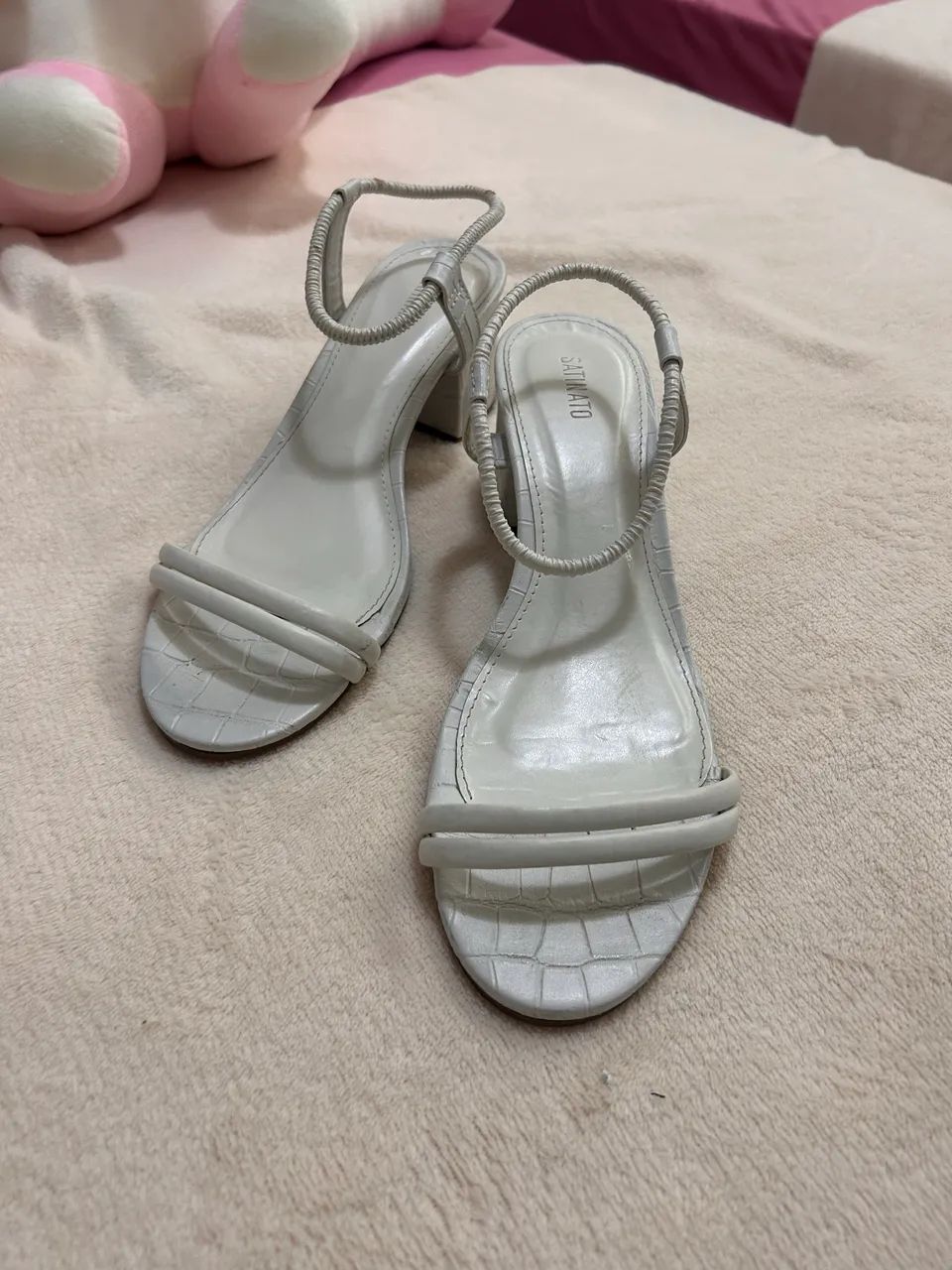 Sapato Alto Branco - Foto 4