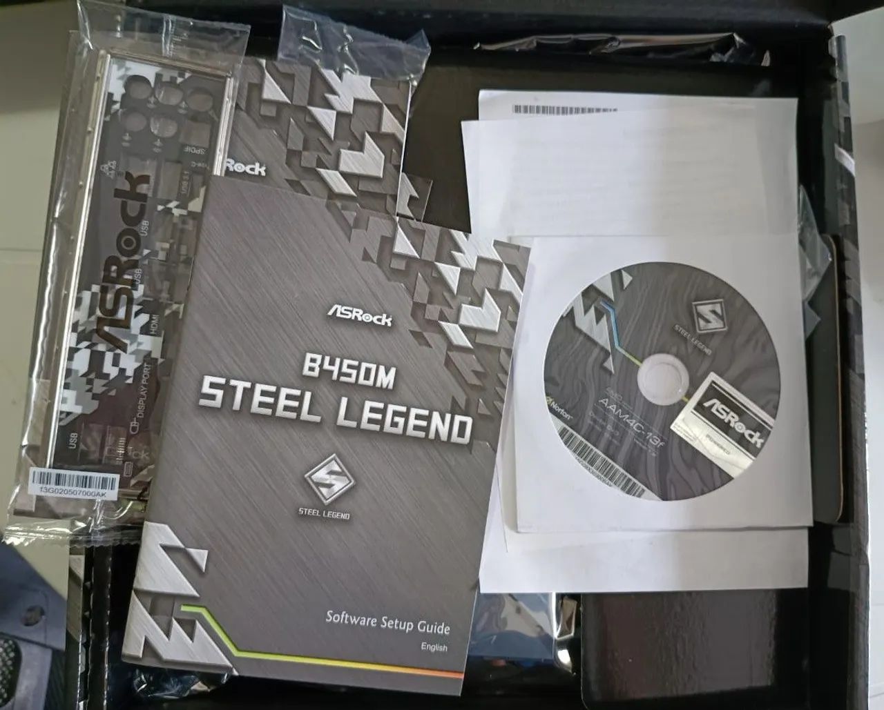 Placa mãe Steal Legend b450m  - Foto 2
