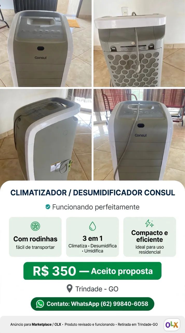 Climatizador da Cônsul 