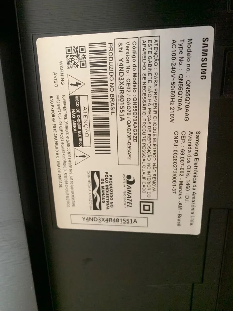 Tv Samsung QLED 55 polegadas  - Foto 2