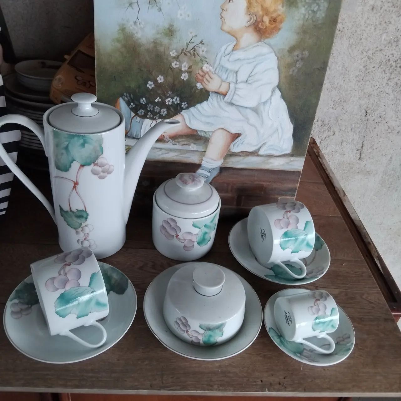 Conjunto de chá e café porcelana schimth  - Foto 3